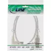 Microconnect USBAB5ANGLED-L USB laidas USB 2.0 5 m USB A USB B Baltas
