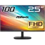 ASRock | Monitorius | CL25FF | 24,5 colio | IPS | 16:9 | 100 Hz | 1 ms | HDMI prievadų skaičius 1 | Juoda
