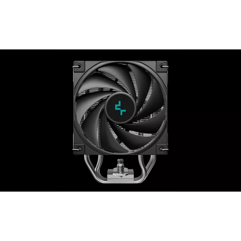 Oro aušintuvas DeepCool AK500S Digital SE — 120 mm ventiliatorius, palaiko LGA1700/AM5/AM4 ir Intel LGA115x/1200 lizdus, juodas
