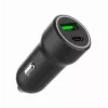 Gembird automobilinis maitinimo adapteris - USB Type-A ir C PD - 20W