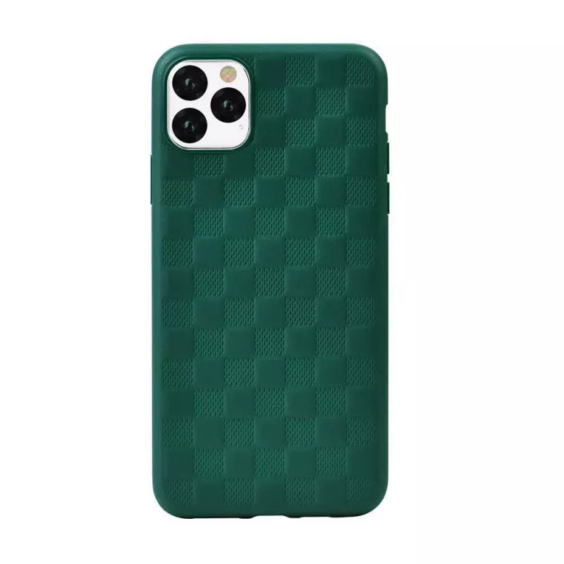 Apsauginis minkštas dėklas Devia Woven2, skirtas iPhone 11 Pro Max, žalias