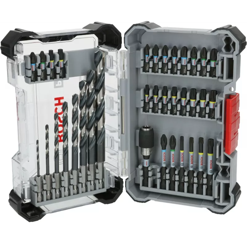 Grąžtų rinkinys Bosch 2608521U80 8 vnt. HSS metalui ir universaliam naudojimui
