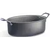 Puodas Pensofal Invictum Professional Oval 32 cm su 2 rankenomis ir stikliniu dangčiu