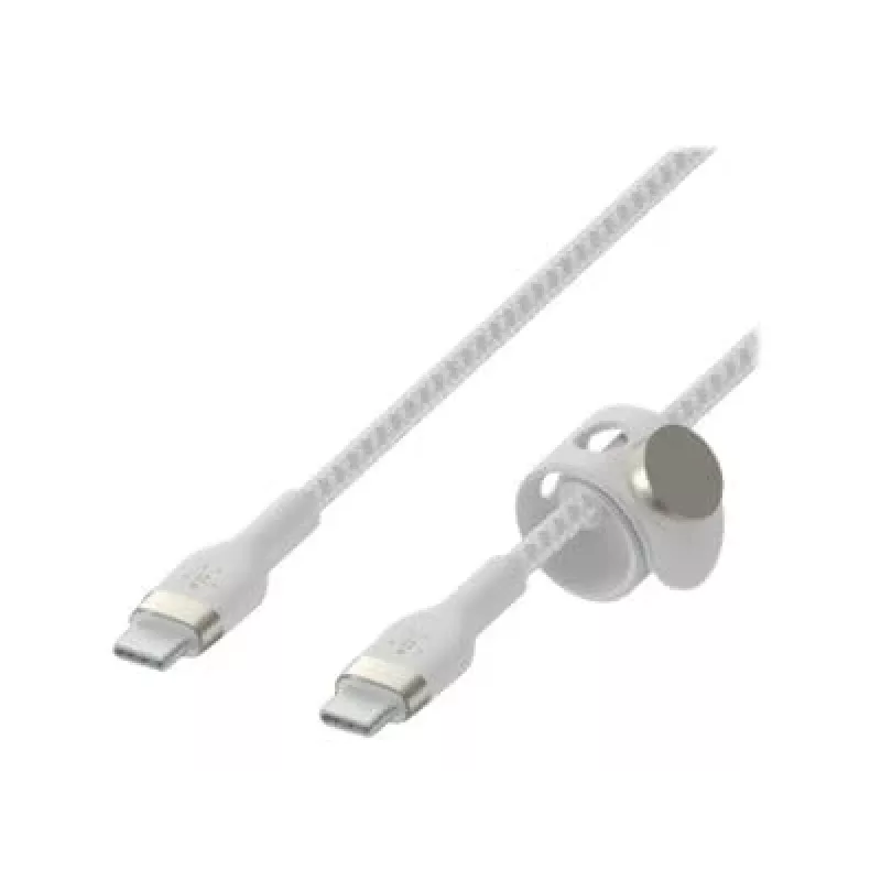 Belkin BOOSTCHARGE PRO Flex USB kabelis 1 m USB 2.0 USB C baltas (CAB011BT1MWH)