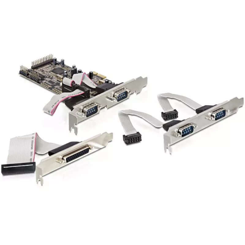 PCI Express kortelė DeLOCK 89177 4 x nuoseklioji 1 x lygiagrečioji