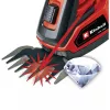 Žolės ir krūmų žirklės EINHELL GE-CG 18/100 Li 18 V Li‑Ion 2,5 Ah — belaidis žoliapjovės peiliukas 100 mm
