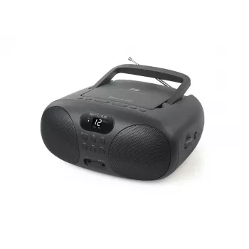 „Muse“ nešiojamasis radijo imtuvas ir CD grotuvas su „Bluetooth“ | MD-208BT | AUX įvestis