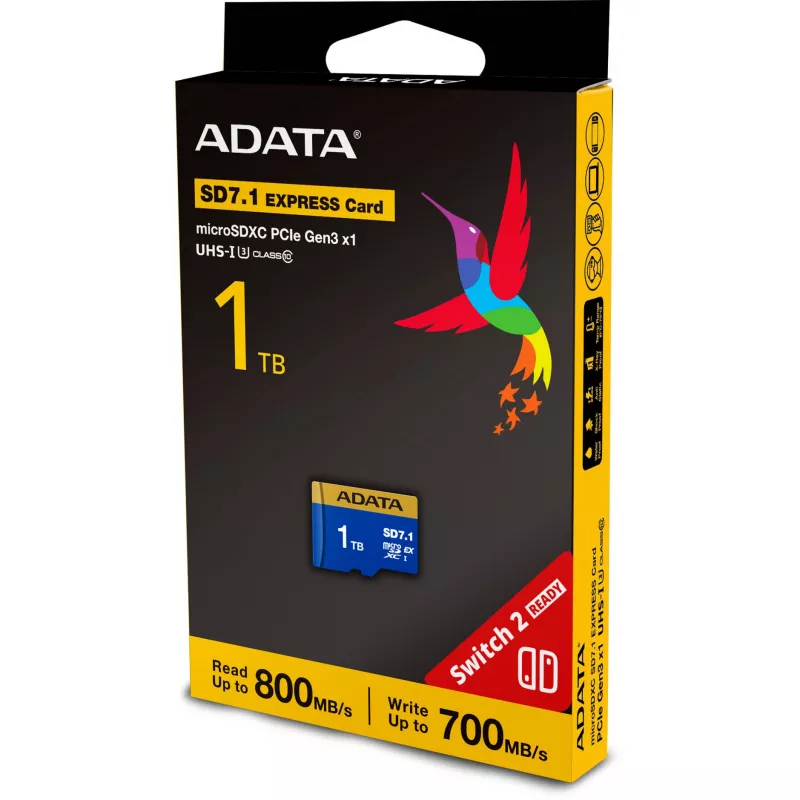 microSDXC atminties kortelė ADATA 1TB SD7.1 Express UD1TEX3L1-C