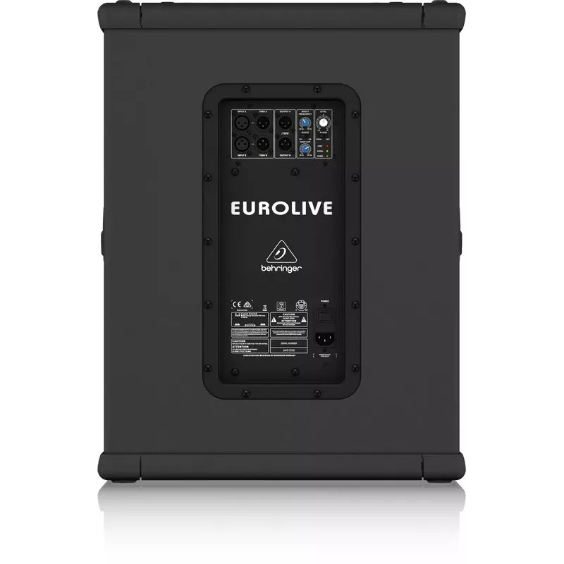 Behringer EUROLIVE B1500XP garsiakalbis 2 krypčių juodas laidinis