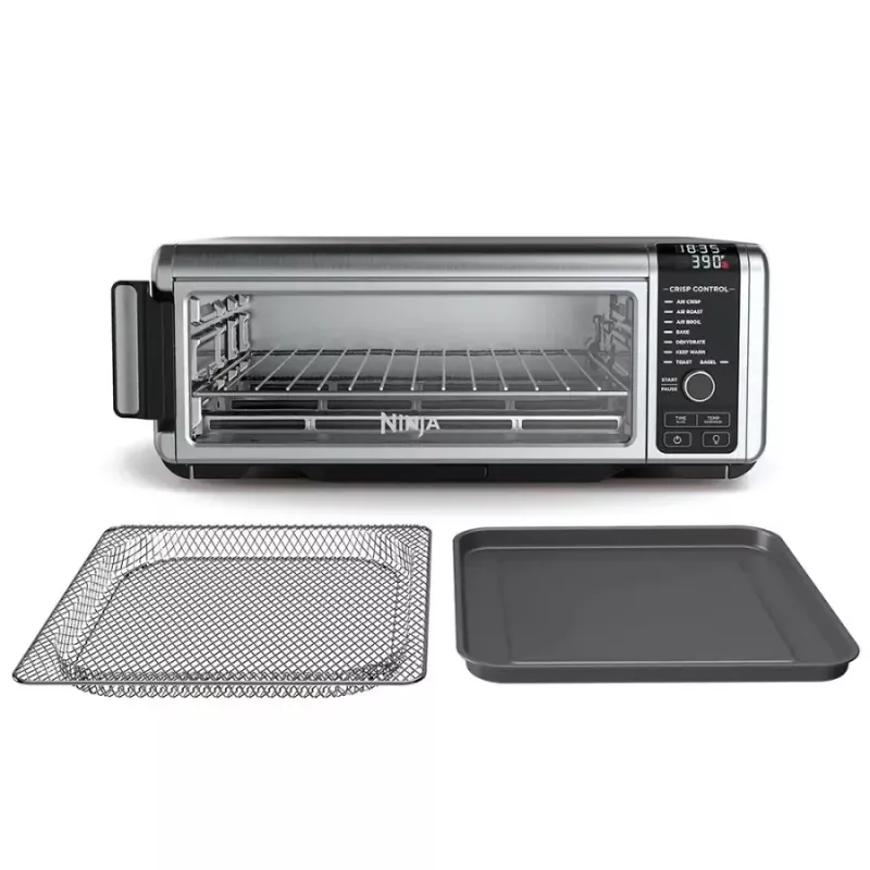 Ninja SP101 Single 10 L atskira 2400 W karšto oro gruzdintuvė juoda, nerūdijantis plienas