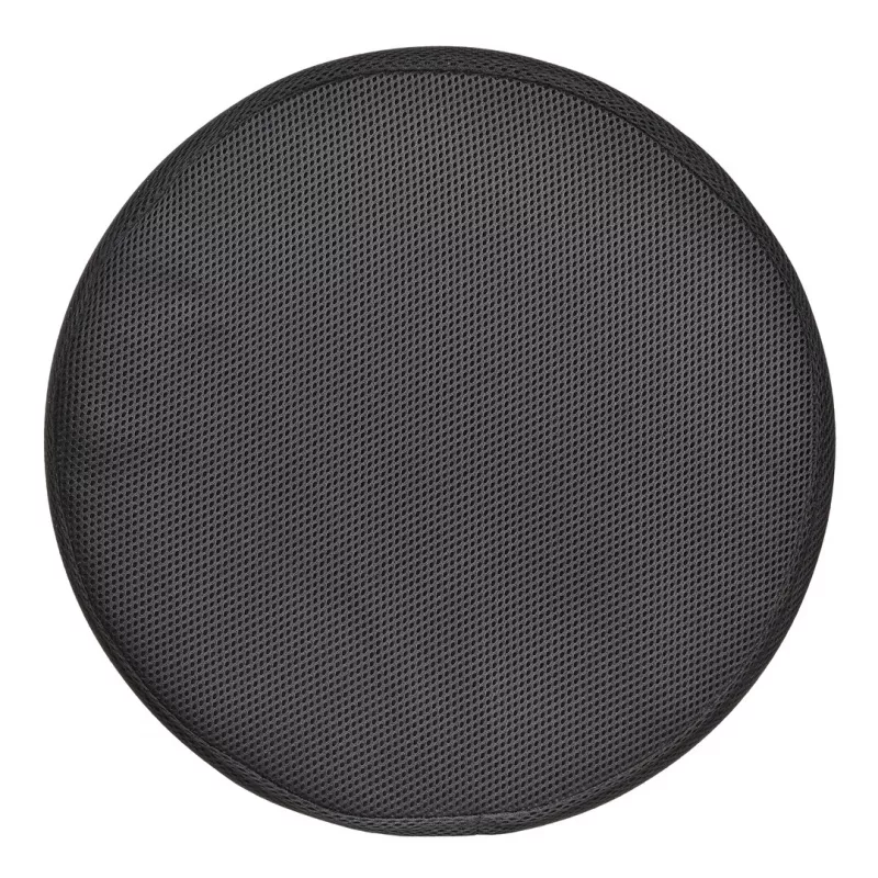 Ortopedinė sukiojama pagalvė ActionMed PO600AM — apvali sėdynės pagalvėlė, 360° sukimasis, 1,5 kg, juoda