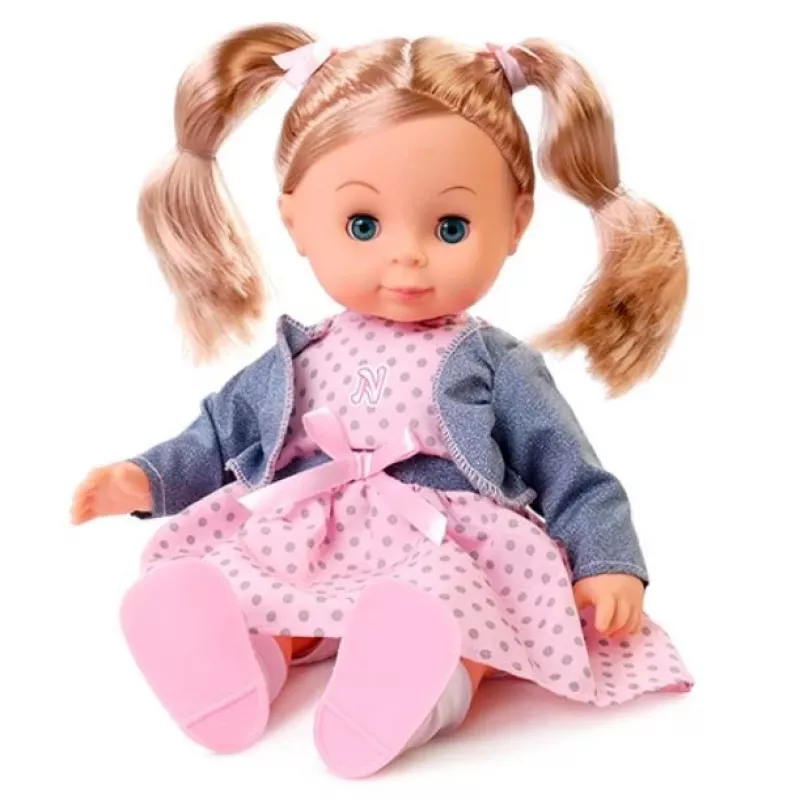 Lėlė Artyk Natalia 39 cm su lenkiška kalba — lankstoma žaidimų lėlė