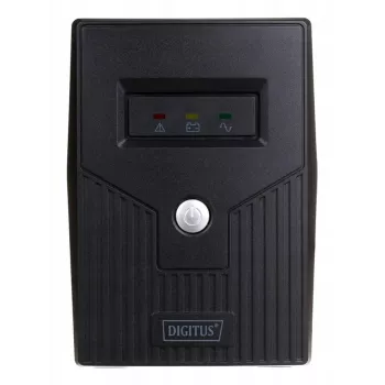 Digitus DN-170064 nepertraukiamo maitinimo šaltinis (UPS) Line-Interactive 0,8 kVA 480 W 2 kintamosios srovės lizdai (-ų)