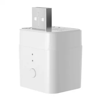 Išmanusis adapteris Sonoff ZBMicro USB ZigBee jungiklis, maks. 36W, ZigBee valdymas USB maitinamiems įrenginiams