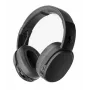 Ausinės Skullcandy Crusher Wireless — juodos, binauralinės, aplink ausis, Bluetooth ir 3,5 mm, sulankstomos, 40 val. baterija