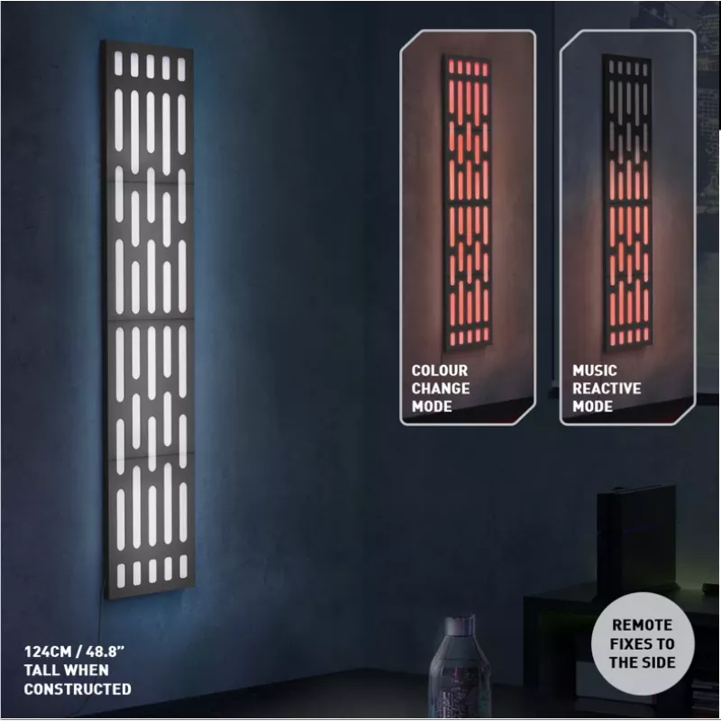 Sieninis šviestuvas Paladone PP13141SW LED, Star Wars dizaino, LED sieninis šviestuvas