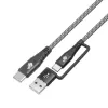 USB A į C kabelis TB AKTBXKUCTOA120B 1,2 m, juodas
