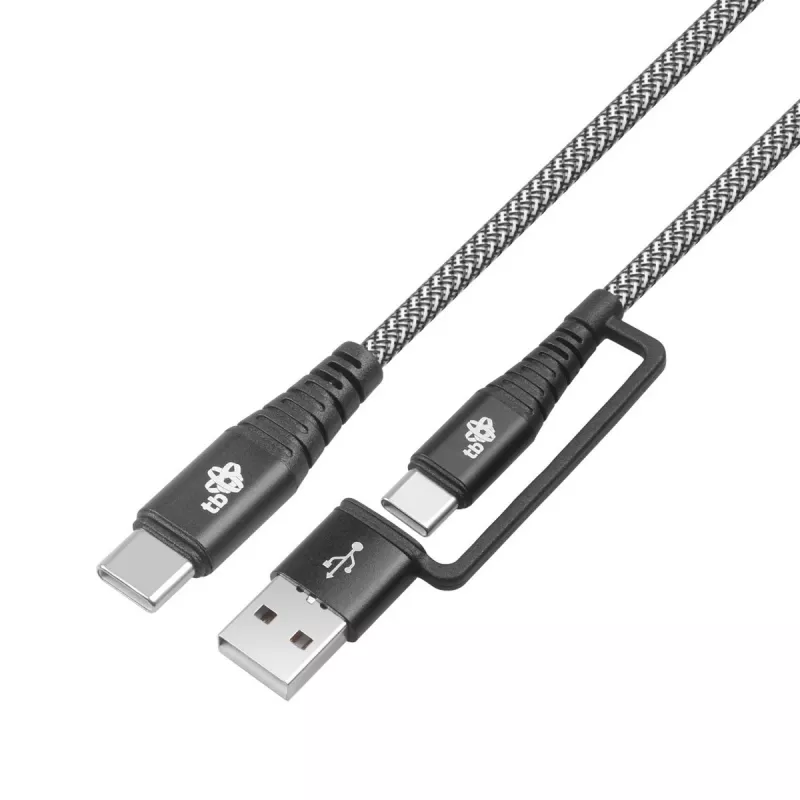 USB A į C kabelis TB AKTBXKUCTOA120B 1,2 m, juodas