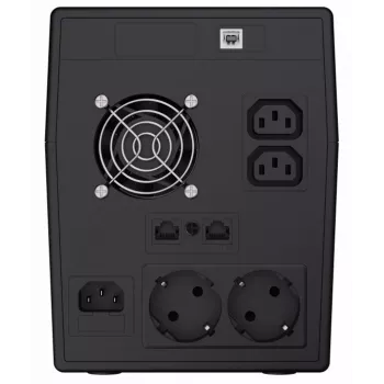 Nepertraukiamo maitinimo šaltinis Green Cell UPS09 — Line-Interactive 3 kVA / 1400 W, 230 V, LCD, bokštinis, 5 F tipo lizdai