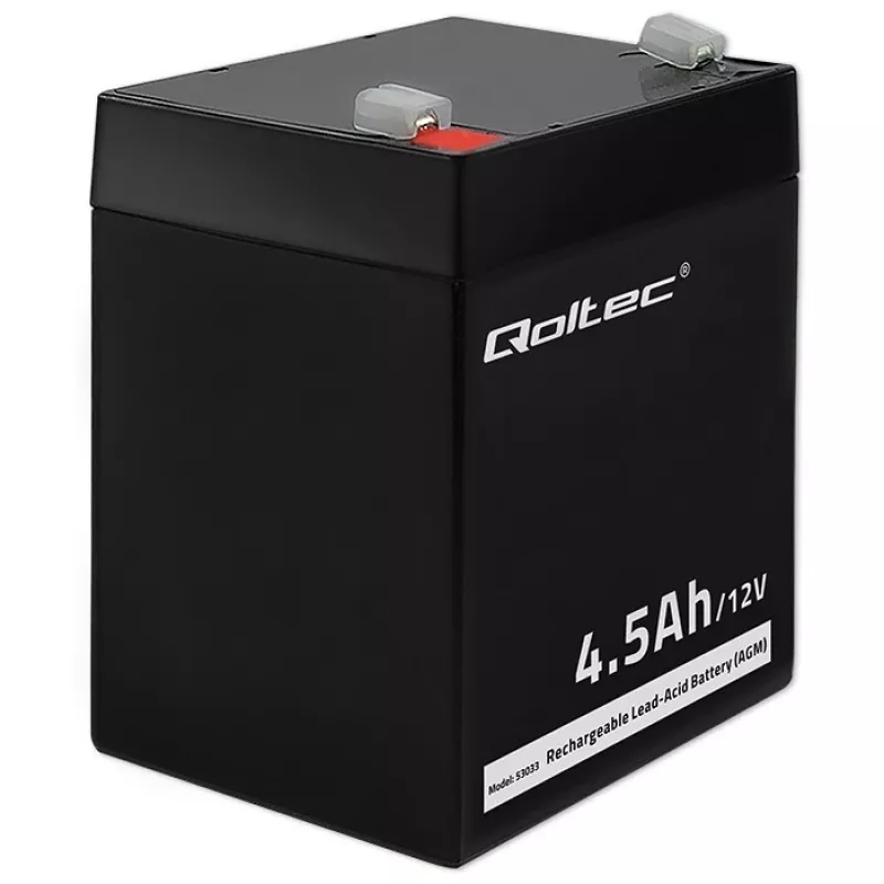 AGM baterija Qoltec 53033 4.5 Ah 15 V 65.5 A Motociklas