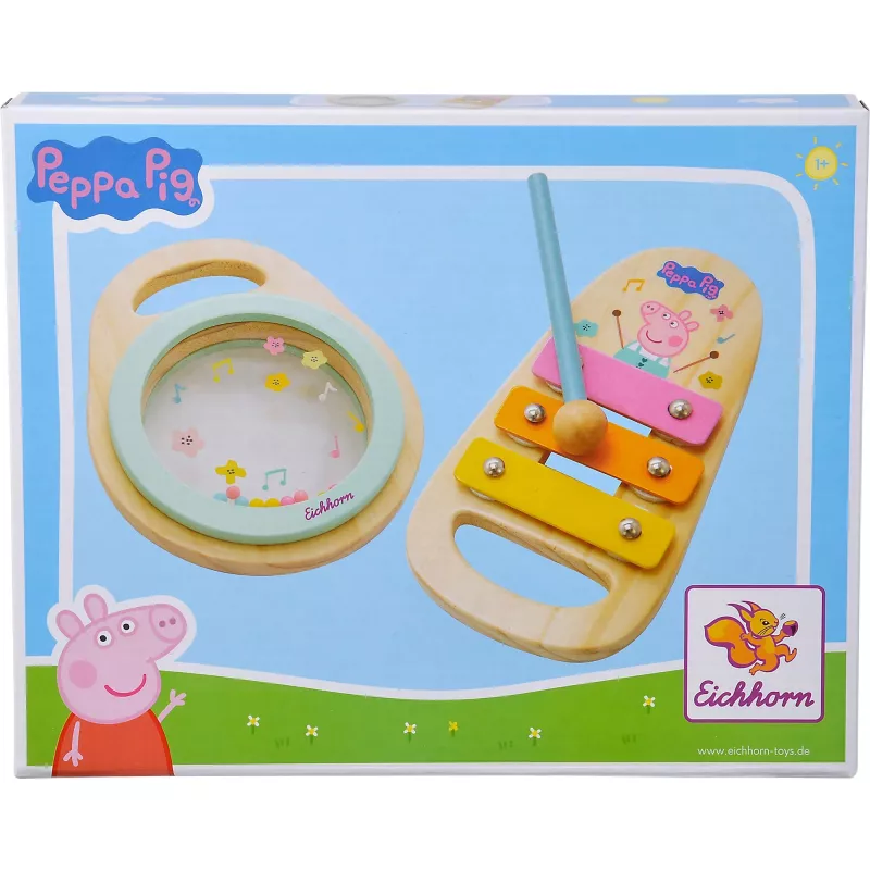 Peppa Pig medinis muzikos rinkinys, muzikinis žaislas 2 dalių