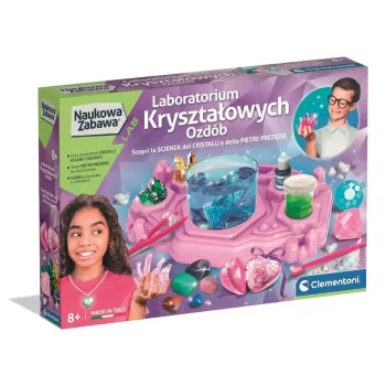 Clementoni Scientific Fun - Kristalų dekoracijų laboratorija