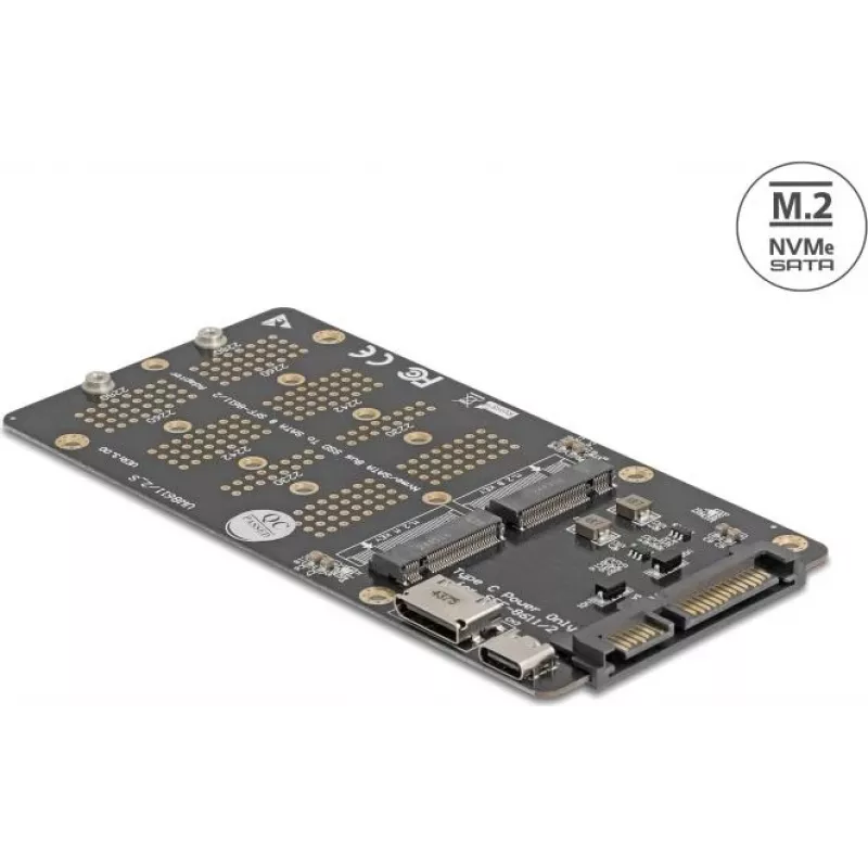 DELOCK M.2 Key M NVMe SSD į OCuLink SFF-8612 keitiklio adapteris (modelis 64294)