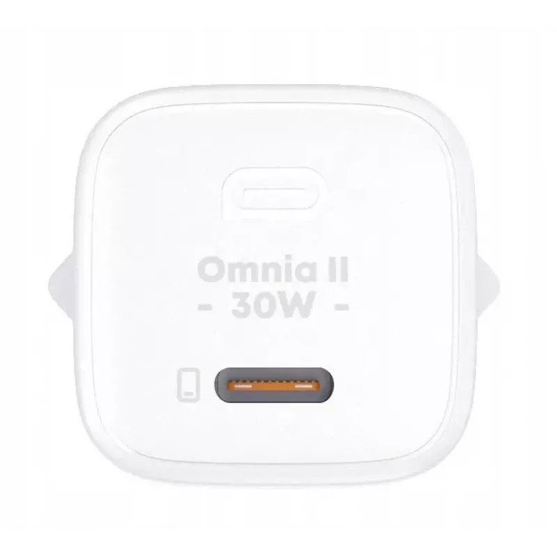 Sieninis įkroviklis PA-B1L Baltas Omnia II Mini1xUSB-C PowerDelivery 30W 5A