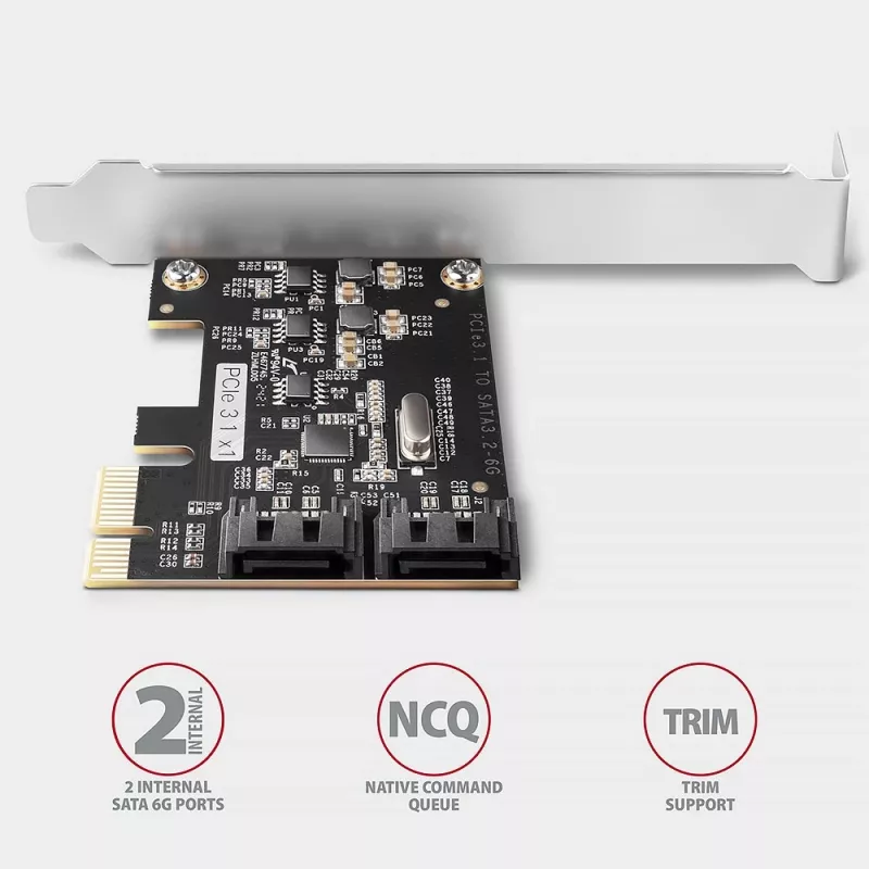 Axagon PCES-SJ2 sąsajos plokštės / adapteris Vidinė SATA