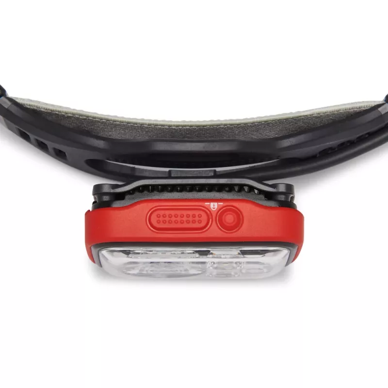 Juoda Diamond Distance 1500 raudona, balta rankinė lempa LED