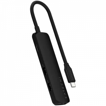 Satechi ST-P4SK sąsajos šakotuvas USB Type-C 10000 Mbit/s Juoda