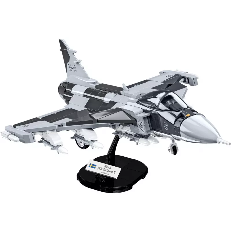 Bricks Armed Forces SAAB Jas 39 Gripen E 480 blokų