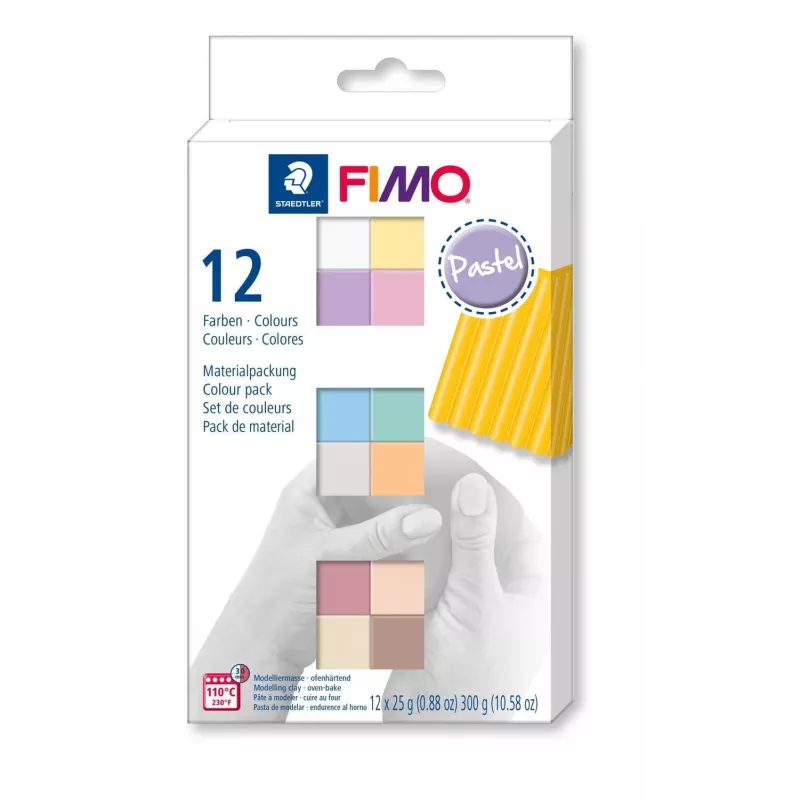 Modeliavimo molis Staedtler FIMO 8023 C Asorti spalvos