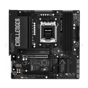 Pagrindinė plokštė ASROCK B850M Challenger DDR5 AM5 microATX — DDR5, AM5 lizdas