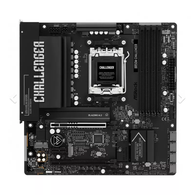 Pagrindinė plokštė ASROCK B850M Challenger DDR5 AM5 microATX — DDR5, AM5 lizdas