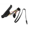 SATA kabelis Sidabrinėstone CP05 0,5 m juodas