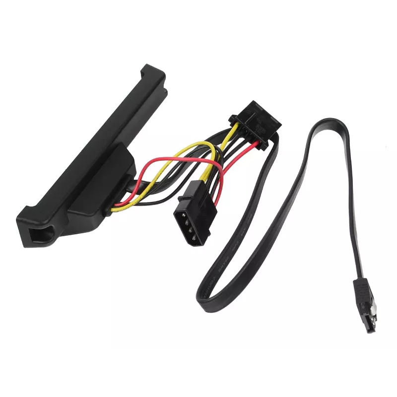 SATA kabelis Sidabrinėstone CP05 0,5 m juodas