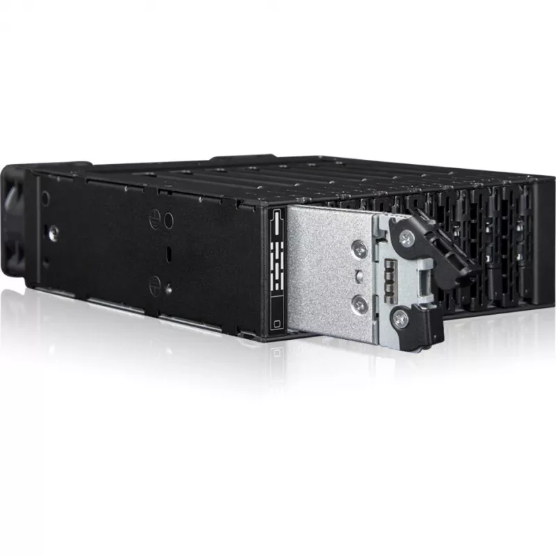 RAIDSONIC ICY Dock MB873MP-B V2 M.2 PCIe 4.0 atminties diskų dėklas, vienos nišos, juodas