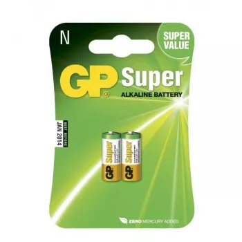 GP Battery Super GP910A LR01 Lady N - baterija, šarminė-mangano, 1,5 V, 2 vnt.