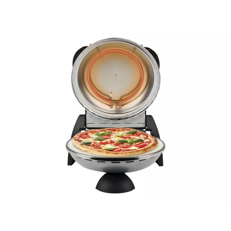 Picų kepimo krosnelė G3FERRARI Delizia 1200 W, akmeninis kepimo paviršius, maks. 400°C, 31 cm pica, laikmatis, termostatas