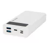 Nešiojamoji išorinė baterija BLOW PB20E 20000mAh QC+PD 20W su USB-C, 2×USB-A, Lightning įvestimi, polimerine baterija