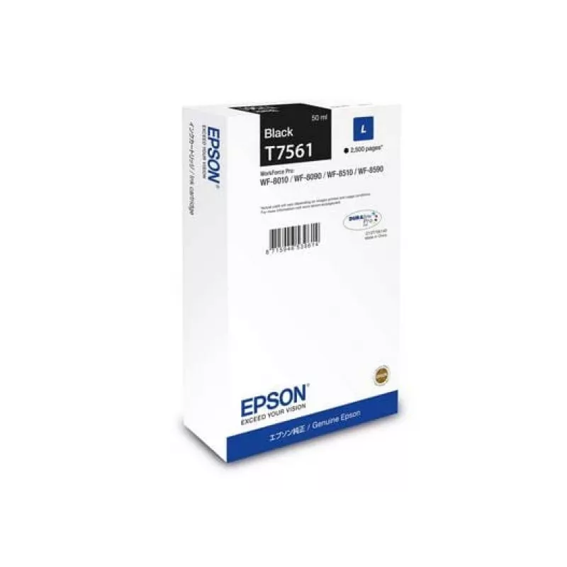 Epson C13T75614N rašalo kasetė 1 vnt. Originali juoda