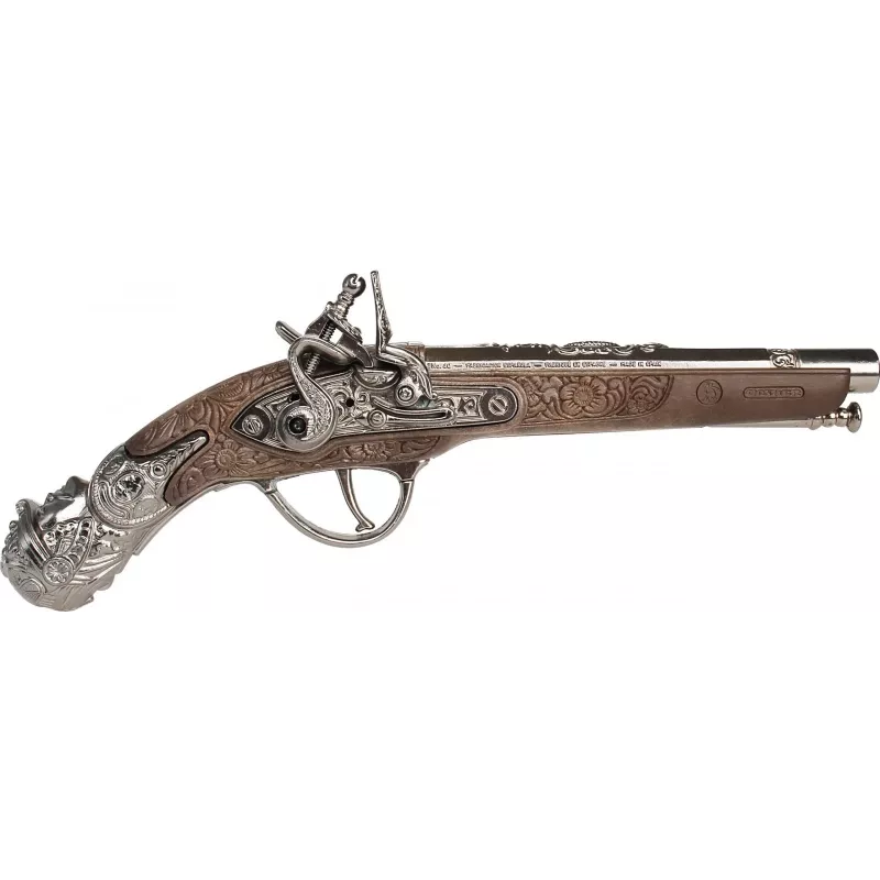 Metalinis piratų pistoletas Gonher modelis 239863 - metalinis žaislinis pistoletas
