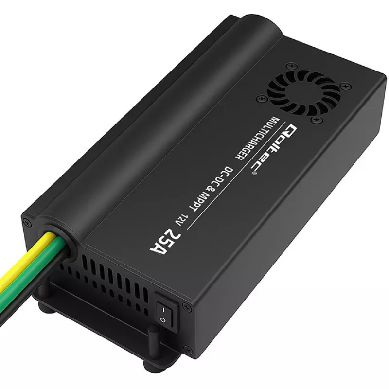 Automatinis įkroviklis DC-DC 12V su MPPT valdymu 25A