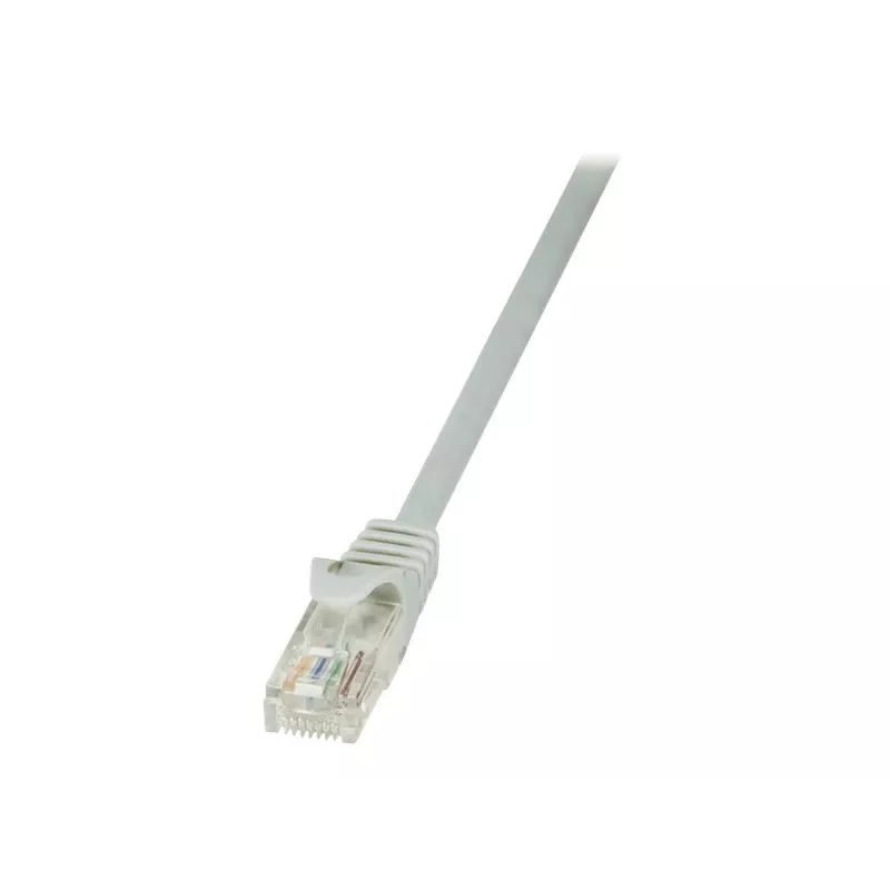 Tinklo kabelis LogiLink 0,5 m RJ-45 Cat5e Pilkas