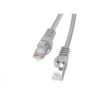 Tinklo kabelis LANBERG PCF6-10CC-0100-S Cat6 F/UTP RJ-45 į RJ-45 1 m Pilka