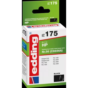 EDDING EDD-175 - suderinamas - juoda - HP - HP Color Copier 410 HP Color Copier 1315 HP Color Copier 7450 HP Deskjet 5100 HP Deskjet 5145 HP...