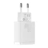 Sieninis įkroviklis Baseus Compact 1x USB-A + 1x USB-C 3A, kompaktiškas kelioninis adapteris