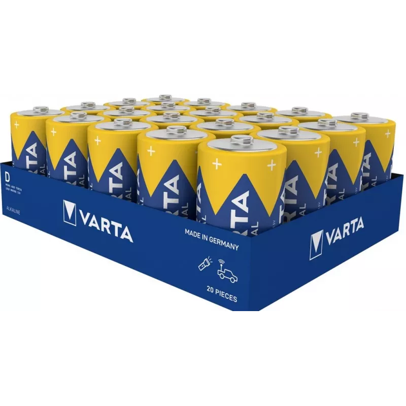 Šarminė baterija VARTA D R20 Industrial PRO 20