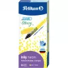 Rašiklis Pelikan inky neon geltonas 10 vnt.